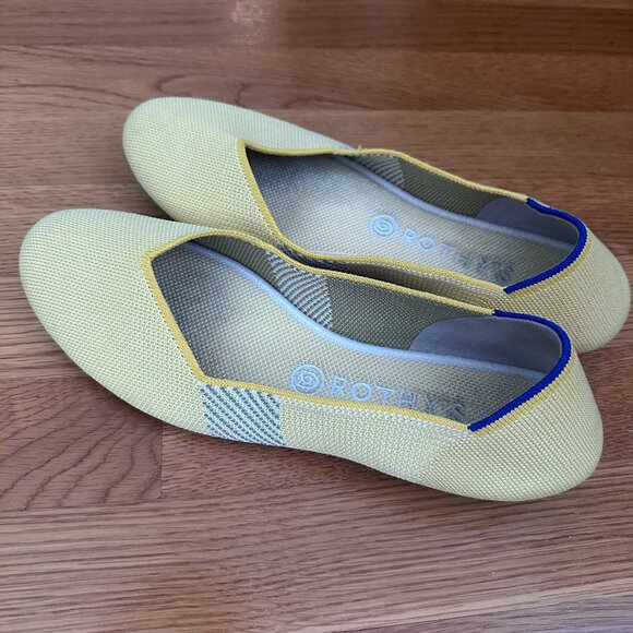 Yellow Rothy Flats - Picture 2 of 3